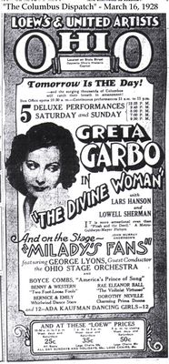 "The Columbus Dispatch" - March 16, 1928